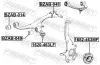 Trag-/Führungsgelenk Vorderachse unten FEBEST 1620-463LF Bild Trag-/Führungsgelenk Vorderachse unten FEBEST 1620-463LF