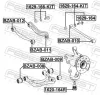 Sturzkorrekturschraubensatz FEBEST 1629-164-KIT Bild Sturzkorrekturschraubensatz FEBEST 1629-164-KIT