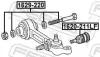Sturzkorrekturschraube FEBEST 1629-220 Bild Sturzkorrekturschraube FEBEST 1629-220