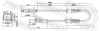 Sensor, Raddrehzahl Vorderachse FEBEST 16606-006 Bild Sensor, Raddrehzahl Vorderachse FEBEST 16606-006