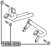 Schraube, Abgasanlage FEBEST 1698-009 Bild Schraube, Abgasanlage FEBEST 1698-009