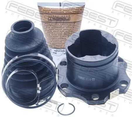 Gelenksatz, Antriebswelle Vorderachse getriebeseitig FEBEST 1711-TT