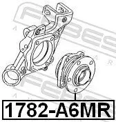 Radnabe Hinterachse FEBEST 1782-A6MR Bild Radnabe Hinterachse FEBEST 1782-A6MR