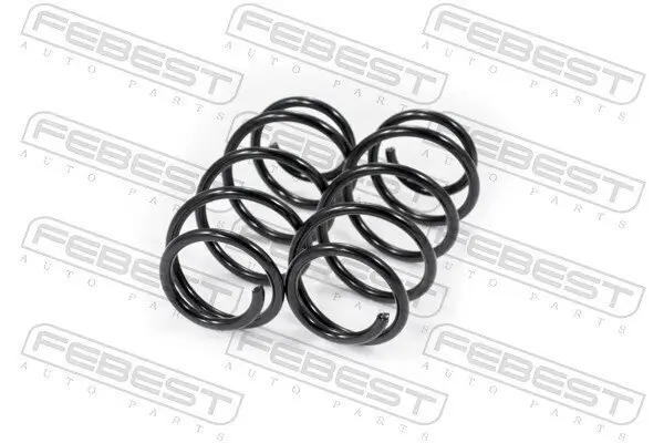 Fahrwerkssatz, Federn Vorderachse FEBEST 1808-008F-KIT