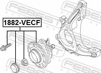 Radnabe FEBEST 1882-VECF Bild Radnabe FEBEST 1882-VECF