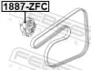 Spannrolle, Keilrippenriemen FEBEST 1887-ZFC Bild Spannrolle, Keilrippenriemen FEBEST 1887-ZFC