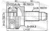 Gelenksatz, Antriebswelle FEBEST 1910-E60A48 Bild Gelenksatz, Antriebswelle FEBEST 1910-E60A48