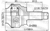 Gelenksatz, Antriebswelle Hinterachse radseitig FEBEST 1910-E70R Bild Gelenksatz, Antriebswelle Hinterachse radseitig FEBEST 1910-E70R