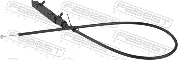 Motorhaubenzug FEBEST 19101-E46FL