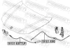 Motorhaubenzug FEBEST 19101-E87TUF Bild Motorhaubenzug FEBEST 19101-E87TUF
