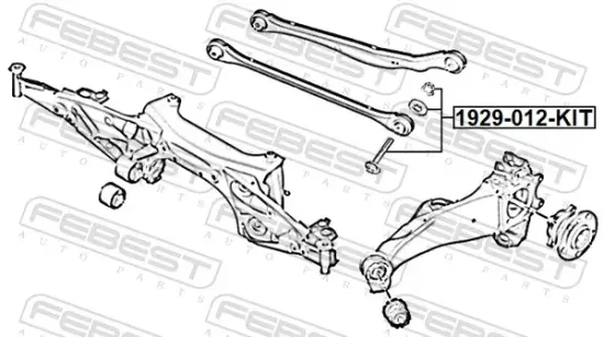 Sturzkorrekturschraubensatz FEBEST 1929-013-KIT Bild Sturzkorrekturschraubensatz FEBEST 1929-013-KIT