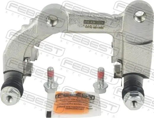 Bremssattelhaltersatz Hinterachse rechts FEBEST 1977C-G01RRH