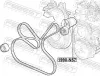 Riemenspanner, Keilrippenriemen FEBEST 1990-N57 Bild Riemenspanner, Keilrippenriemen FEBEST 1990-N57