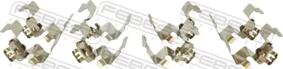 Zubehörsatz, Scheibenbremsbelag Hinterachse FEBEST 2003-WLR Bild Zubehörsatz, Scheibenbremsbelag Hinterachse FEBEST 2003-WLR