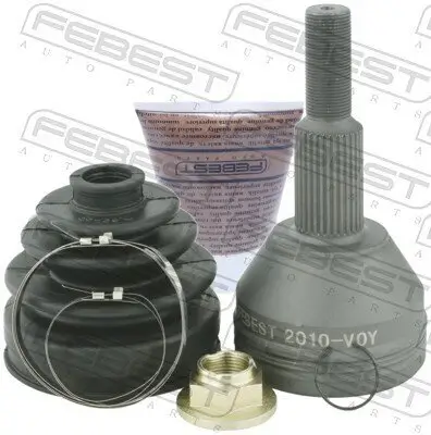 Gelenksatz, Antriebswelle radseitig Vorderachse FEBEST 2010-VOY Bild Gelenksatz, Antriebswelle radseitig Vorderachse FEBEST 2010-VOY