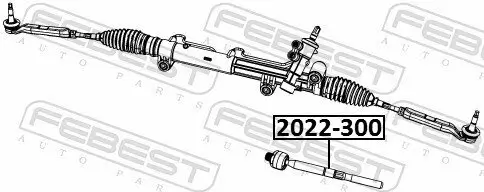 Axialgelenk, Spurstange Vorderachse FEBEST 2022-300 Bild Axialgelenk, Spurstange Vorderachse FEBEST 2022-300