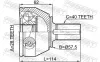 Gelenksatz, Antriebswelle radseitig Vorderachse FEBEST 2110-CA220 Bild Gelenksatz, Antriebswelle radseitig Vorderachse FEBEST 2110-CA220