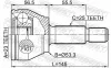 Gelenksatz, Antriebswelle FEBEST 2110-FIEAT Bild Gelenksatz, Antriebswelle FEBEST 2110-FIEAT