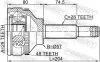Gelenksatz, Antriebswelle radseitig Vorderachse FEBEST 2110-TT9A48 Bild Gelenksatz, Antriebswelle radseitig Vorderachse FEBEST 2110-TT9A48