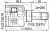 Gelenksatz, Antriebswelle FEBEST 2111-CB316LH Bild Gelenksatz, Antriebswelle FEBEST 2111-CB316LH