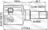 Gelenksatz, Antriebswelle FEBEST 2111-CB320ATLH Bild Gelenksatz, Antriebswelle FEBEST 2111-CB320ATLH