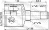 Gelenksatz, Antriebswelle FEBEST 2111-GE30MTLH Bild Gelenksatz, Antriebswelle FEBEST 2111-GE30MTLH