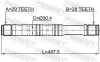 Antriebswelle Vorderachse links FEBEST 2112-TTFLH Bild Antriebswelle Vorderachse links FEBEST 2112-TTFLH