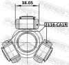 Tripodestern, Antriebswelle FEBEST 2116-CA1R Bild Tripodestern, Antriebswelle FEBEST 2116-CA1R