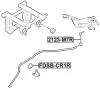 Stange/Strebe, Stabilisator Hinterachse FEBEST 2123-CR1 Bild Stange/Strebe, Stabilisator Hinterachse FEBEST 2123-CR1
