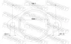 Dichtung, Abgasrohr FEBEST 21492-001 Bild Dichtung, Abgasrohr FEBEST 21492-001
