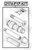 Führungsbolzen, Bremssattel FEBEST 2174-FYF-KIT Bild Führungsbolzen, Bremssattel FEBEST 2174-FYF-KIT