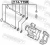 Führungshülsensatz, Bremssattel FEBEST 2174-TT9R Bild Führungshülsensatz, Bremssattel FEBEST 2174-TT9R