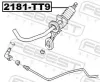 Geberzylinder, Kupplung FEBEST 2181-TT9 Bild Geberzylinder, Kupplung FEBEST 2181-TT9