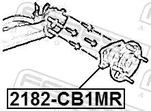 Radnabe FEBEST 2182-CB1MR Bild Radnabe FEBEST 2182-CB1MR