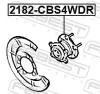 Radnabe Hinterachse FEBEST 2182-CBS4WDR Bild Radnabe Hinterachse FEBEST 2182-CBS4WDR