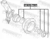 Radnabe Vorderachse FEBEST 2182G-TRF Bild Radnabe Vorderachse FEBEST 2182G-TRF