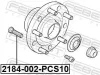 Radbolzen Hinterachse FEBEST 2184-002-PCS10 Bild Radbolzen Hinterachse FEBEST 2184-002-PCS10