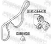 Spannrolle, Keilrippenriemen FEBEST 2187-CB4-KIT Bild Spannrolle, Keilrippenriemen FEBEST 2187-CB4-KIT