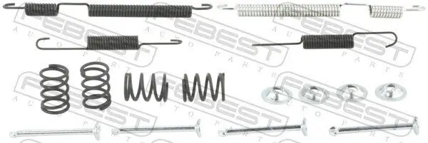 Zubehörsatz, Feststellbremsbacken Hinterachse FEBEST 2204-SOULR-KIT