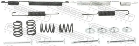 Zubehörsatz, Feststellbremsbacken Hinterachse FEBEST 2204-SOULR-KIT Bild Zubehörsatz, Feststellbremsbacken Hinterachse FEBEST 2204-SOULR-KIT