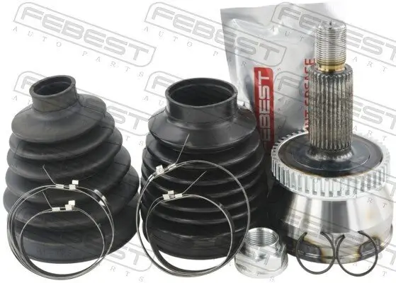 Gelenksatz, Antriebswelle radseitig Vorderachse FEBEST 2210-D4224A48