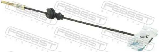 Seilzug, Feststellbremse vorne FEBEST 22100-FBF Bild Seilzug, Feststellbremse vorne FEBEST 22100-FBF