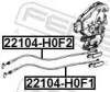 Seilzug, Türentriegelung FEBEST 22104-H0F1 Bild Seilzug, Türentriegelung FEBEST 22104-H0F1
