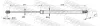 Gasfeder, Koffer-/Laderaum FEBEST 22117-017 Bild Gasfeder, Koffer-/Laderaum FEBEST 22117-017