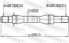 Antriebswelle Vorderachse rechts FEBEST 2212-CARATRH Bild Antriebswelle Vorderachse rechts FEBEST 2212-CARATRH