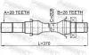 Antriebswelle Vorderachse rechts FEBEST 2212-SED25MT Bild Antriebswelle Vorderachse rechts FEBEST 2212-SED25MT