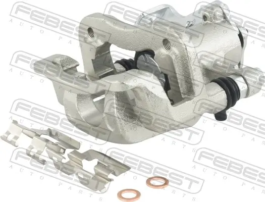 Bremssattel Hinterachse links FEBEST 2277-FBRLH