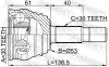 Gelenksatz, Antriebswelle Vorderachse radseitig FEBEST 2310-029 Bild Gelenksatz, Antriebswelle Vorderachse radseitig FEBEST 2310-029