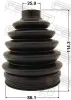 Faltenbalgsatz, Antriebswelle radseitig FEBEST 2317P-B6 Bild Faltenbalgsatz, Antriebswelle radseitig FEBEST 2317P-B6