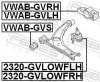 Trag-/Führungsgelenk Vorderachse rechts FEBEST 2320-GVLOWFRH Bild Trag-/Führungsgelenk Vorderachse rechts FEBEST 2320-GVLOWFRH